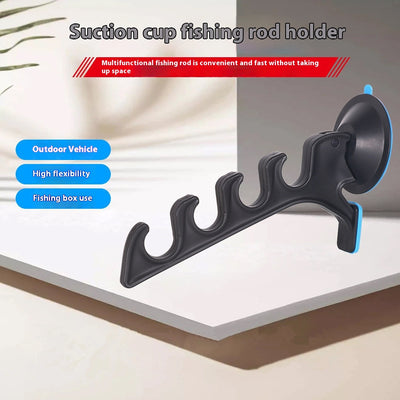 Soporte Ventosa para Caña de Pescar - Fijación Segura en Vehículos - Image 13