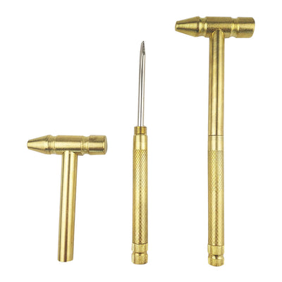 Martillo de Cobre Mini con Destornillador - Herramienta Multiusos del Hogar - Image 10