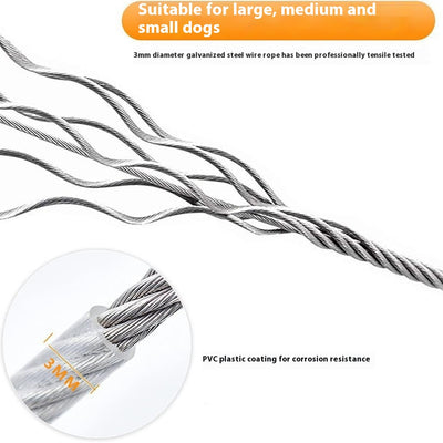 Correa de Tracción en Acero para Perros - Resistente y Segura - Image 4