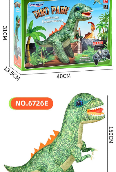 Dinosaurio Inflable Gigante con Simulación Eléctrica para Niños - Image 6