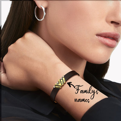 Pulsera de Cuero Personalizada con Sistema de Cierre Ajustable - Image 8