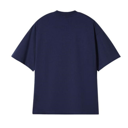 Men's basic short sleeve t-shirt in a solid teal color, featuring a comfortable crew neck and relaxed fit. - Image 5