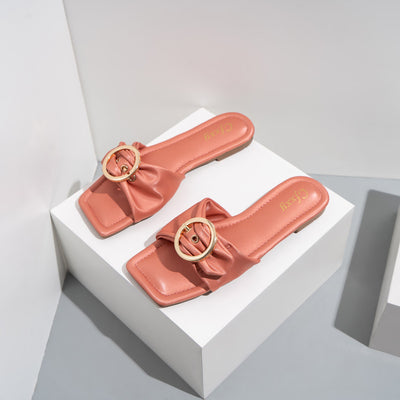 Sandalias Planas Estilo Coreano con Hebilla de Moda y Punta Cuadrada - Image 5