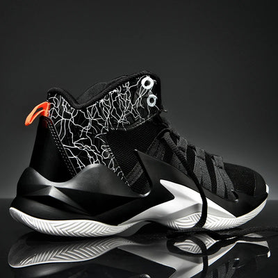 Zapatillas de Baloncesto Blancas Altas para Hombre - Image 30