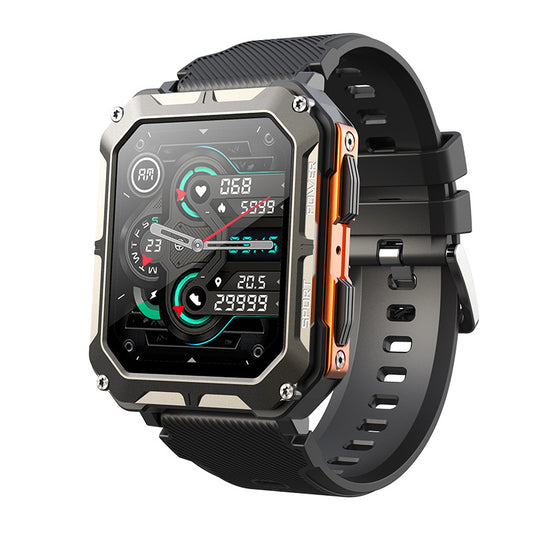Pulsera Inteligente con Monitor de Frecuencia Cardíaca y Llamadas Bluetooth