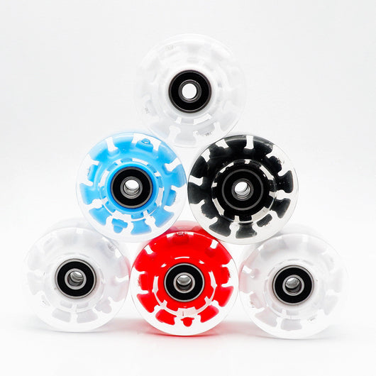 Ruedas LED Patines de Cuatro Ruedas con Accesorios Luminosos - Image 10