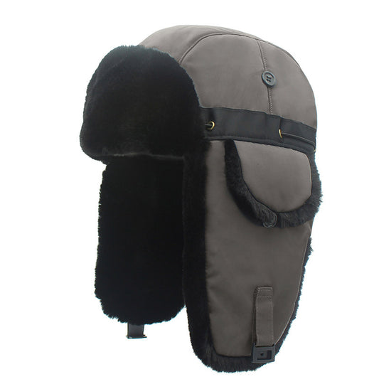 Gorro Térmico Lei Feng para Hombre - Abrigo Otoño e Invierno