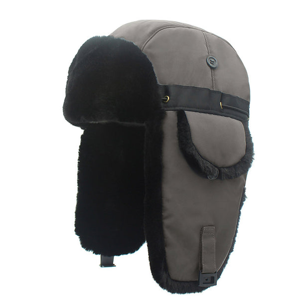 Gorro Térmico Lei Feng para Hombre - Abrigo Otoño e Invierno