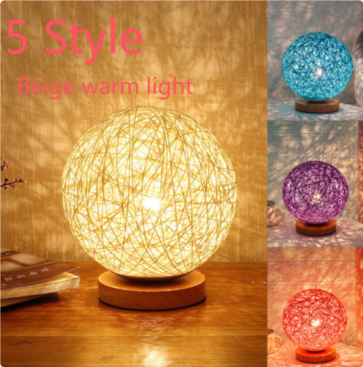 Lámpara LED Sepak Takraw Cielo Estrellado USB - Luz Nocturna Infantil de Mesita - Image 32