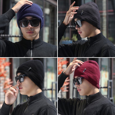 Gorro de Lana Tejido para Invierno