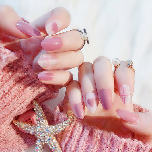 Uñas Adhesivas de Cabeza Redonda Pequeña - Aplicación Instantánea - Image 7