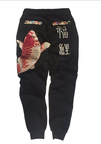 Pantalones de Algodón con Bordado Estilo Deportivo para Hombre - Image 7