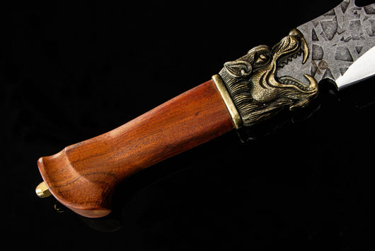 Cuchillos Artesanales Forjados a Mano para Cortar Leña - Image 22