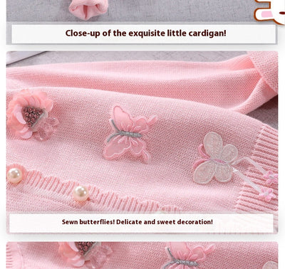 Conjunto Infantil Elegante: Falda y Suéter Manga Larga - Image 12
