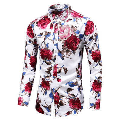 Camisa de Manga Larga con Estampado en Solapa - Image 11