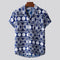 Camisa de Manga Corta Estampada para Hombre
