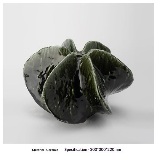 Florero de Cerámica Vintage Wabi-Sabi con Diseño Artesanal Texturizado - Image 21