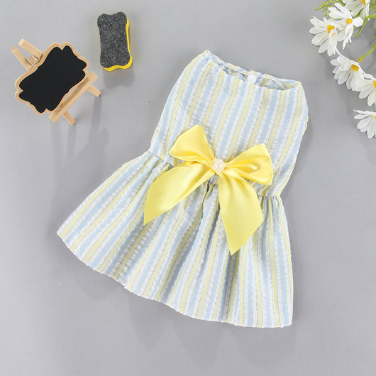 Falda con Moño para Mascotas - Ropa Elegante para Perros Pomerania y Gatos Bichón - Image 10