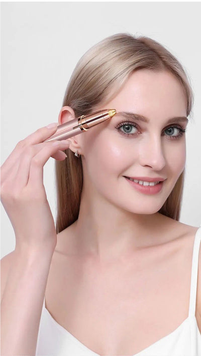 Depiladora Eléctrica 2 en 1 para Cejas y Vello Facial - Recargable USB, Impermeable y Portátil - Image 29