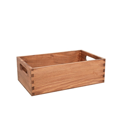 Caja de Almacenamiento Retro de Madera - Organizador Rectangular para Cosméticos - Image 5