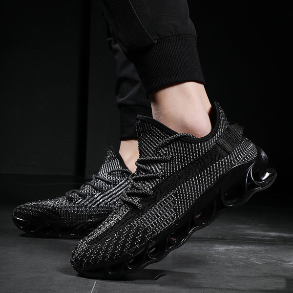 Zapatillas Deportivas Transpirables de Tejido Volador - Zapatos Casuales Huecos Talla Grande