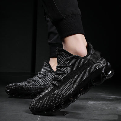 Zapatillas Deportivas Transpirables de Tejido Volador - Zapatos Casuales Huecos Talla Grande