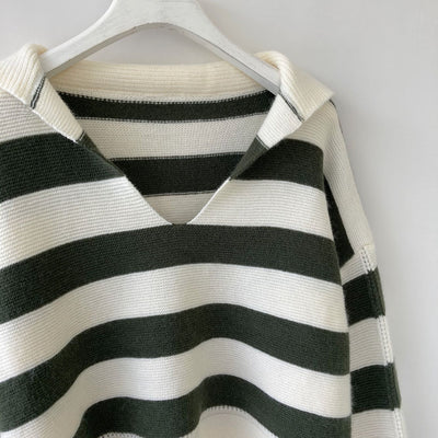 Cardigan Holgado Estilo Universitario para Mujer - Image 64