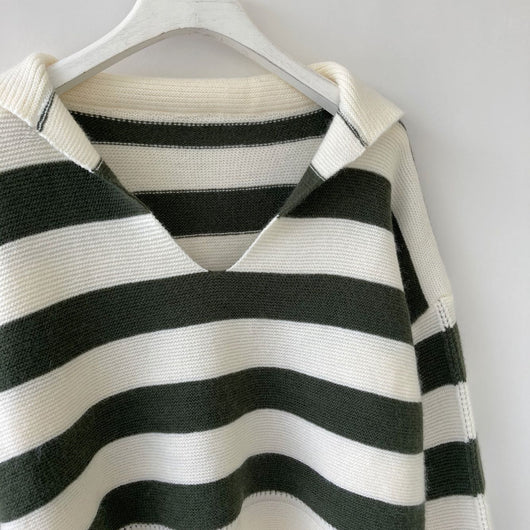 Cardigan Holgado Estilo Universitario para Mujer - Image 64