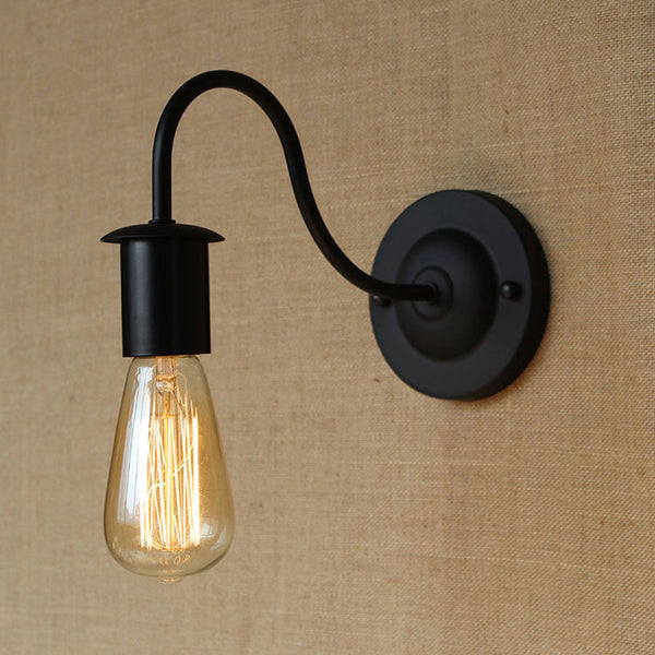 Lámpara de Pared Estilo Retro Americano para Restaurante, Pasillo y Dormitorio