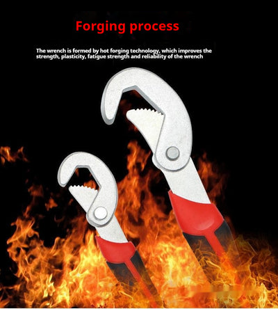 Llave Inglesa Ajustable Portátil de Apertura Grande - Image 22