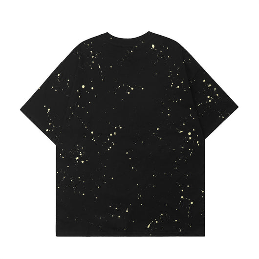 Camiseta Estampada Cielo Estrellado de Manga Corta para Hombre - Image 13