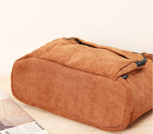 Bolsa de Hombro Portátil Versátil en Pana - Image 21