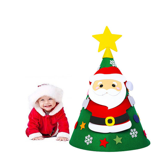 Árbol de Navidad Puzzle Colgante Hecho a Mano para Niños - Image 10
