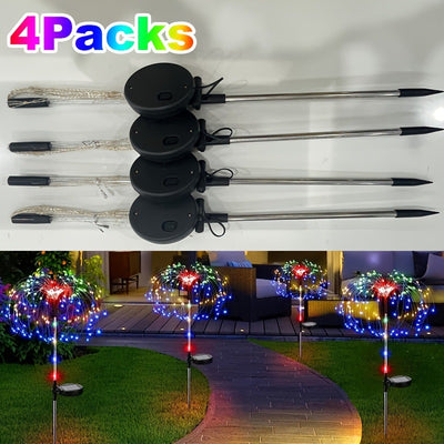 Lámpara Solar LED con Efecto Humo para Jardín y Patio - Image 3