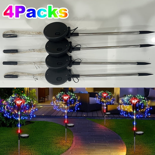 Lámpara Solar LED con Efecto Humo para Jardín y Patio - Image 3