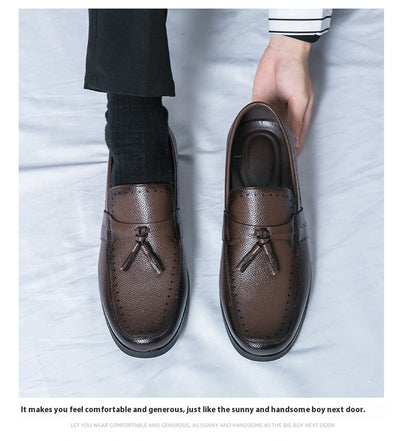 Mocasines de Cuero con Borla para Hombre - Zapatos Casuales Ejecutivos - Image 12