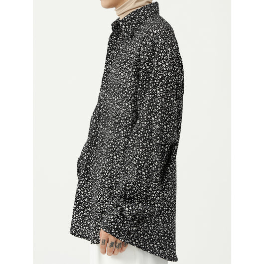 Camisa Suelta de Manga Larga para Hombre - Diseño Casual Moderno - Image 11