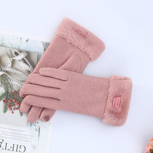 Guantes Cálidos de Cachemira Estilo Coreano con Pantalla Táctil - Image 7
