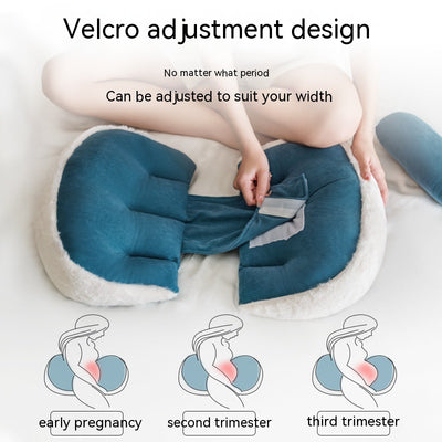 Almohada de Embarazo en Forma de U - Soporte Abdominal para Dormir Cómodo - Image 3
