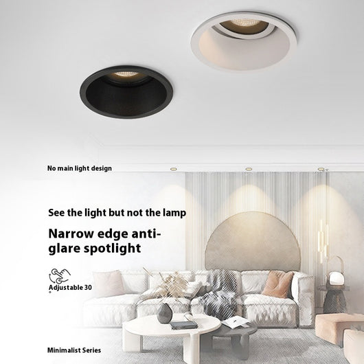 Lámpara de Techo Empotrada LED sin Marco para Sala de Estar - Image 2