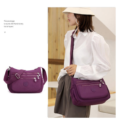 Bolsa Mensajera Unisex Nylon Ligera - Diseño Minimalista y Funcional - Image 26