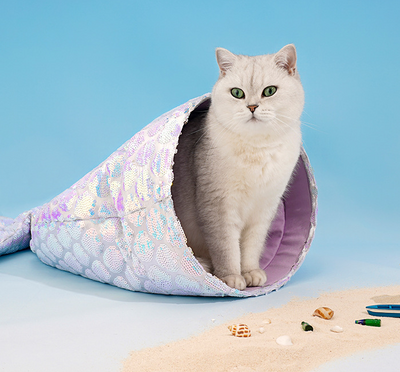 Nido Gato Sirena Abrigado para Invierno 3D - Image 6