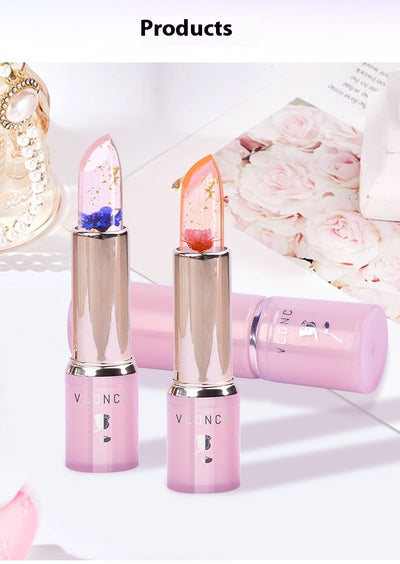 Labial Gel Cambia Color con Flores - Hidratación Duradera sin Transferencia - Image 17