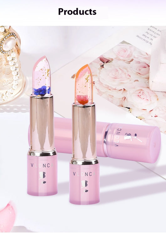 Labial Gel Cambia Color con Flores - Hidratación Duradera sin Transferencia - Image 17