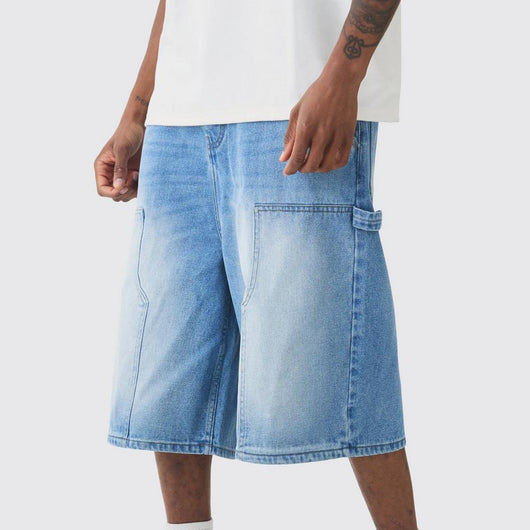 Shorts de Mezclilla Casual para Hombre - Estilo Moderno y Cómodo - Image 12