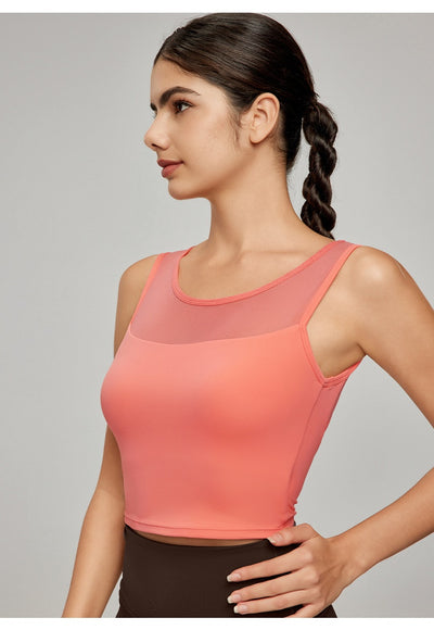 Top Deportivo con Malla Transpirable para Yoga - Image 7