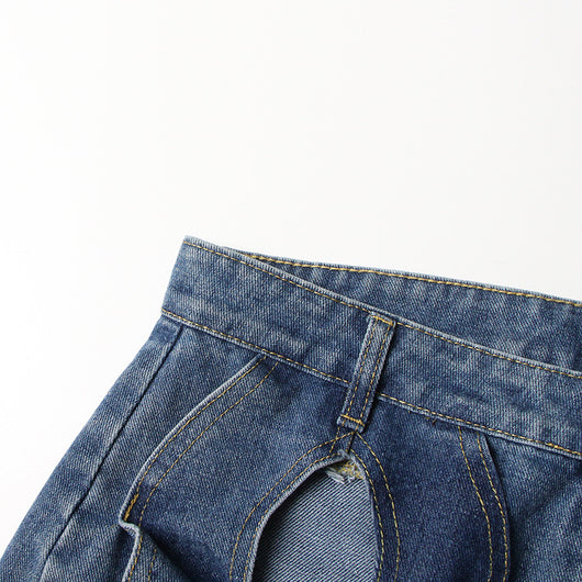 Jeans Cintura Alta Rectos Holgados Reductores - Image 17