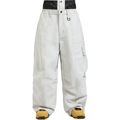 Pantalones de Esquí Impermeables Cortaviento con Pierna Ancha - Image 6