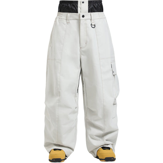 Pantalones de Esquí Impermeables Cortaviento con Pierna Ancha - Image 6