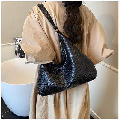 Bolso de Hombro Retro Premium para Mujer - Bolso Tejido de Gran Capacidad - Image 16
